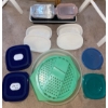 Image 2 : Backless Bar Stools White Board TV Dinner Trays Travel Containers & More