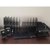 Image 1 : Logitech LS11 Speakers, Lenovo Keyboard, Stapler, Desk Top Paper/ File Organizers