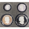 Image 6 : Canada 2005 Lynx Fine Silver Fractional Coin Set 