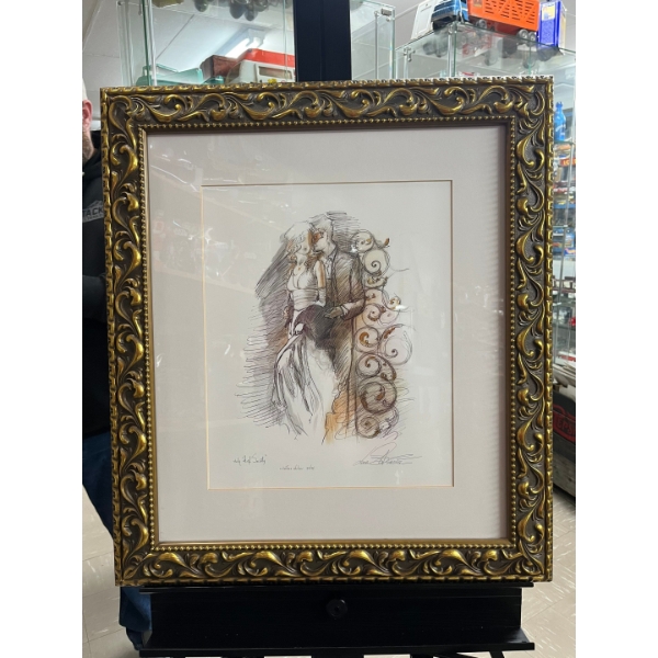  lena Sotskova titled high society artist hand signed on paper addition, 50/95