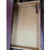 Image 3 : Rectangular Wooden Writing Desk with Mahogany Finish