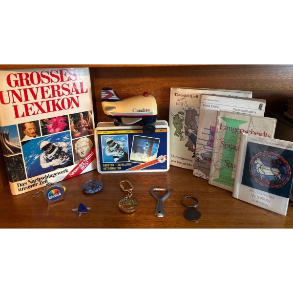 Assorted German Reads w/ Collectible Trinkets