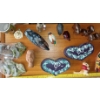 Image 2 : Souvenir Trove - Aboriginal Painted Boomerang, Wooden Animals, Capacci Wallet, Spoons  & More 