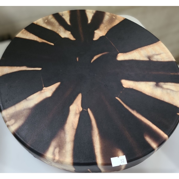 Hand-Made Natural Drum 13.5 x 2.5 