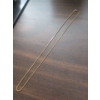 Image 3 : Tests Like 10K Yellow Gold Curb Link Chain 3.23g Stamp Is Illegible 