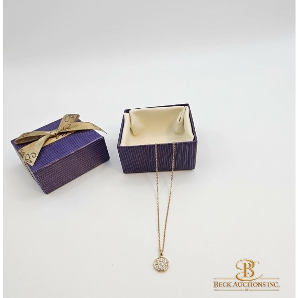 1.41g Gold Plated Necklace And Pendant