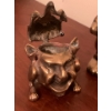 Image 3 : Brass Lion Coin Bank 9T w/ Demonic Trinket Box
