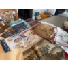 Image 3 : Large Collection of Ornate Doilies, Table Coverings and Mirrored Tray