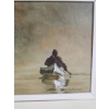 Image 2 : Macdonald Painting Depicting a Lone Rowboat on Calm Water