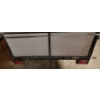 Image 5 : Trailer w/ Wooden Box 52 W, 10 D, 20 T Dimensions of Box, Spare Tire Included