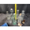 Image 2 : Vintage Array! Milk Bottles, Hand Made Pottery Trays, Vintage Medicine Bottle, Crystal Tray