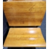 Image 6 : Grand Rapids Seating Co. Folding Seat Childs Desk with Ornate Cast Iron Frame