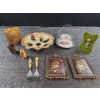 Image 1 : Nostalgic Home Decor, Including a WEST GERMANY Pottery Dish and More
