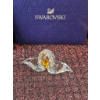 Image 3 : Swarovski Crystal Flower Figurine Trio with Original Boxes