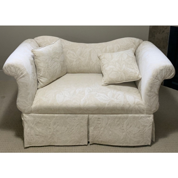 Floral Print Love Seat 46x24x30