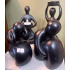 Image 1 : Black Abstract Polystone
