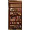 Image 1 : Vintage Bookshelf Only CONTENTS NOT INCLUDED - Also Includes Glass Panels 39x85