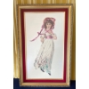 Image 4 : Two Framed Needle point Art Work Wall Hangings  8"x 10" tall
