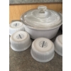 Image 3 : Corningware Casserole Dishes with & Lids Oven safe Ramicans 