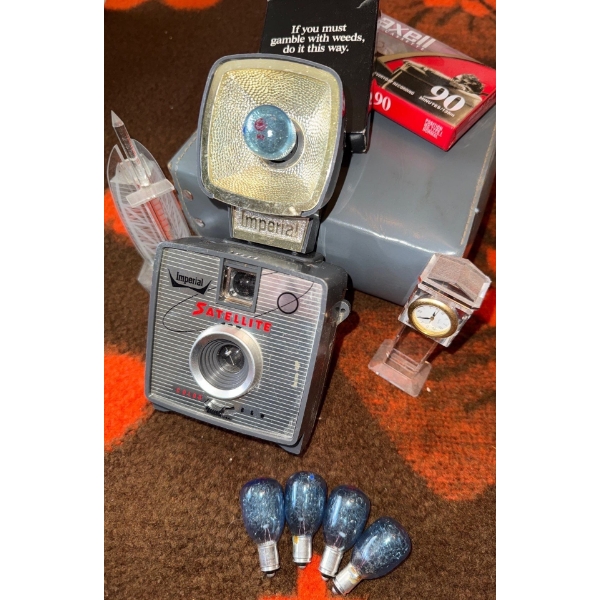 Vintage Imperial Satellite II Camera Set & More