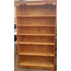 Image 1 : Knotty Pine Bookcase Shelving Unit