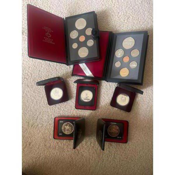 RCM Canadian Coin Collectors Pack - Double Dollar Proof Set Proof Silver Dollars & More