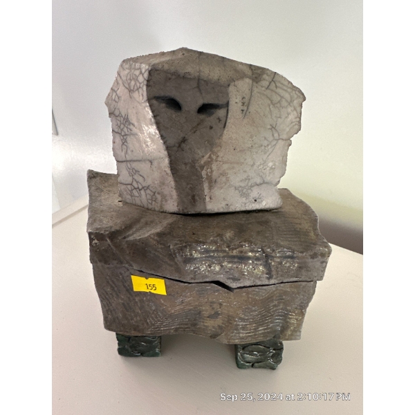 Joanna Drummond Inukshuk Pottery Original -- 7W, 5D, 9T