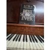 Image 2 : beautiful antique piano with bench . Beautiful wooden design .