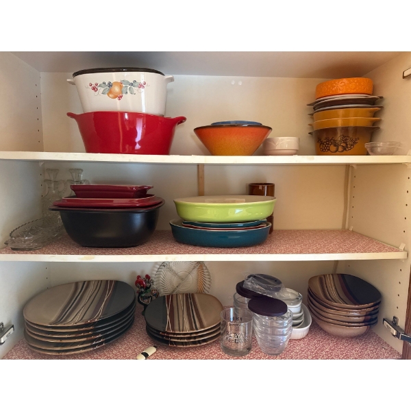 Kitchen Collection - Plates, Baking, Decanter, Metal Ukrainian Painted Rooster Sticks, Cups & More! 