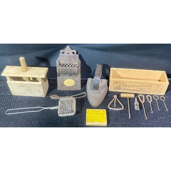 Vintage Kitchen Tools & Winchester Cartridges