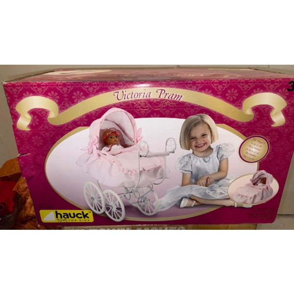 New Victorian Pram In Box 