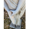 Image 2 : Outdoor Garden Statue of Woman 14 W, 14 D, 49 T 