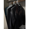 Image 1 : Men's Clothing Collection - Size Large, XL Includes Leather Jacket, Shirts 