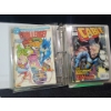 Image 6 : Binder w/ Marvel Comic Trading Cards and Several Comics- Superman No 1 is Reproduction Copy