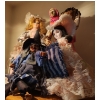 Image 1 : Dolls: Tallest Two 14 and 19 T, Plastic Doll w/ Pink Dress is a Brinn's Musical Doll, Marionette 