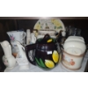 Image 1 : Teapot w/ Yellow Flowers 8 T, Vases, Cups and More!