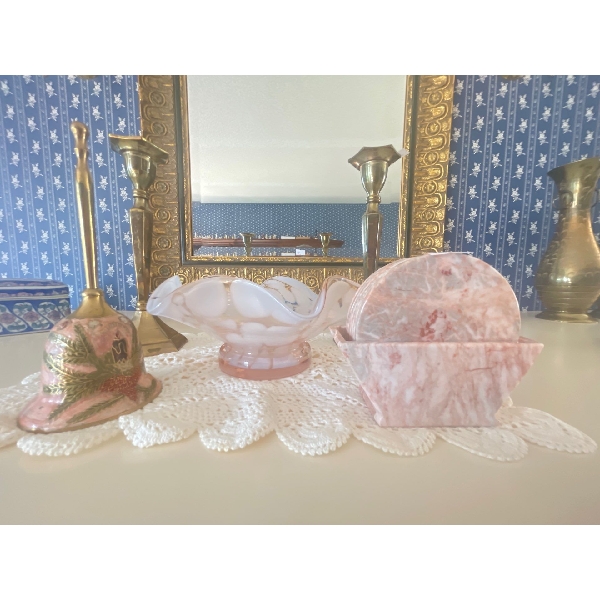 Brass Bell Collection - Carnival Glass - Coasters