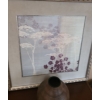 Image 4 : Vase & 4 Framed Prints.  Silver Frame 26 w 26 h.  Gold Frame 15 1/2 w 14 1/ h.  Wood 18 w 16 h