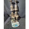 Image 2 : 8 Sterling Silver Goblets 950 stamped