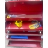 Image 3 : Two Red Mastercraft Drawered Medium Sized Tool Boxes (No Tools Inside!)  Empty Tool Chests X 2