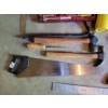 Image 5 : Assorted Hand Tools - Methane Gas Tank Drywall Squares Precision Tool Set Hammers & more