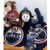 Image 1 : Hockey Fan Must Haves - 2 Oilers Jerseys Size M/L Collectible Plush & More