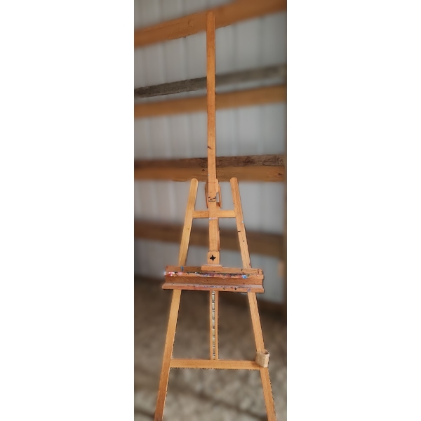Painter's Easel 25 X 51 to Top of Frame