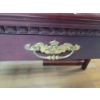 Image 2 : Rectangular Wooden Writing Desk with Mahogany Finish