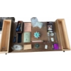 Image 4 : Empe Treadle Sewing Machine Table with Drawers and Accessories