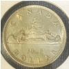 Image 2 : 1938 Canadian Dollar 80% Silver 23.33 Grams 