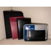Image 2 : Glove Box Goodies - New Genuine Leather Samsonite Wallet Rodeo Belt Buckle Magnification Device 