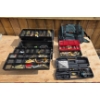 Image 1 : Fishing Tackle Set with Rod, Reels, Tackle Boxes, and Cabelas Bag