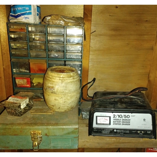 Shop Nuts & Bolt Container w/ multiple Jars of Assorted Hardware w/ Presto Heat Dish