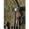 Image 3 : Compound Bow Axe Chair Camo Net And Game Bags  And bag of Broad heads